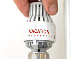 Set to "vacation" when away